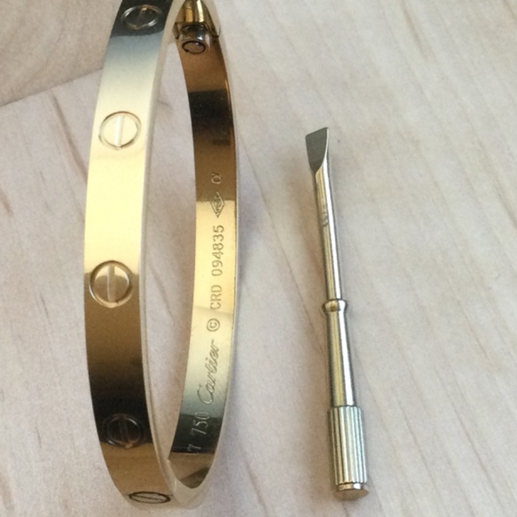 Cartier Gold Bracelet - Picture 12 of 12